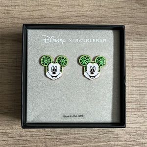 🆕 Disney x Baublebar Glowing Mickey Head Earrings